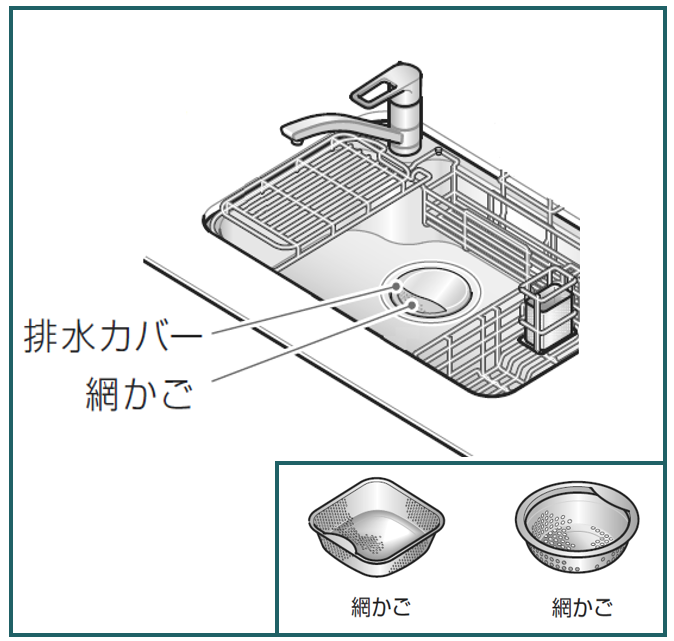 TOTO 左扉一式（網カゴ無） 【LQWN5367566EEBAA@】-