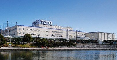 TOTOサニテクノ小倉工場の外観