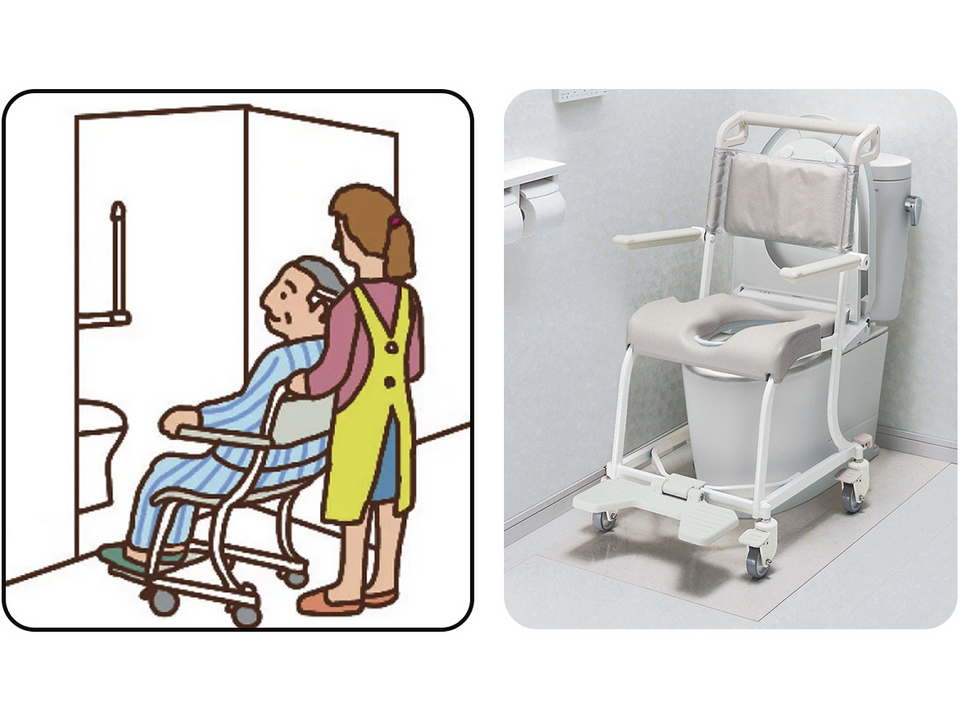 水まわり用車椅子 TOTO 福祉機器（トイレ） | 福祉機器 | 商品情報 | TOTO