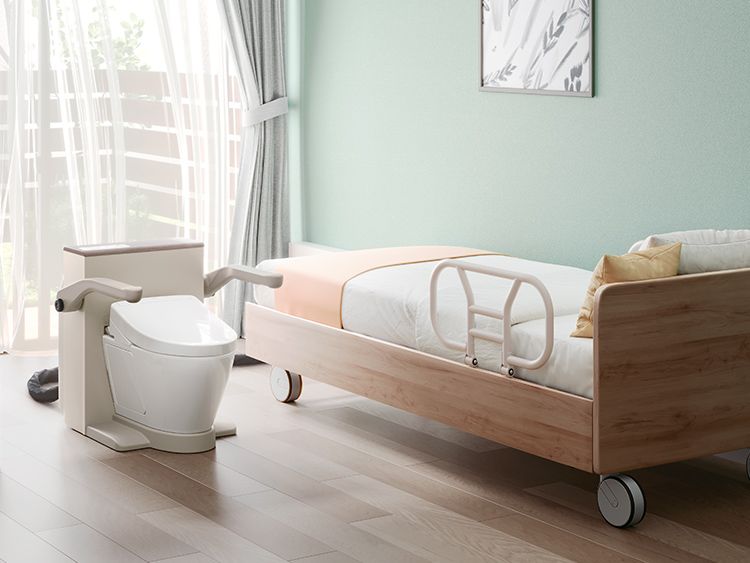 ベッドサイド水洗トイレ | 福祉機器 | 商品情報 | TOTO株式会社