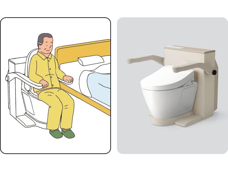 福祉機器（トイレ） | 福祉機器 | 商品情報 | TOTO株式会社