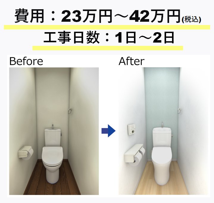 ピュアレストの場合、費用は23～42万円（税込）